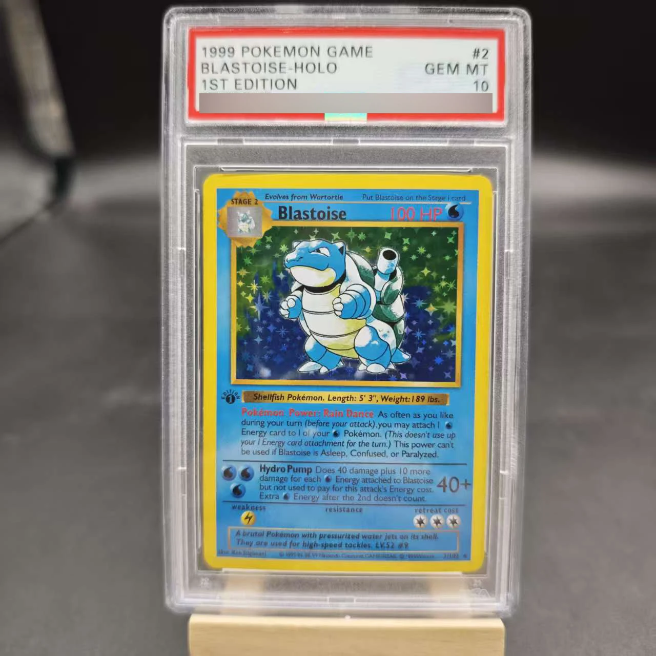 لتقوم بها بنفسك PTCG 1ST Venusaur Gyarados Charizard Blastoise الإنجليزية تصنيف بطاقة نسخة نسخة الكلاسيكية أنيمي جمع بطاقة لعبة