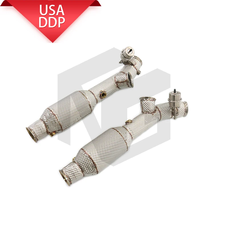 

Даунпайп ING SS304 с клапаном для Lamborghini Murcielago LP640, теплозащитный экран, система модификации автомобиля