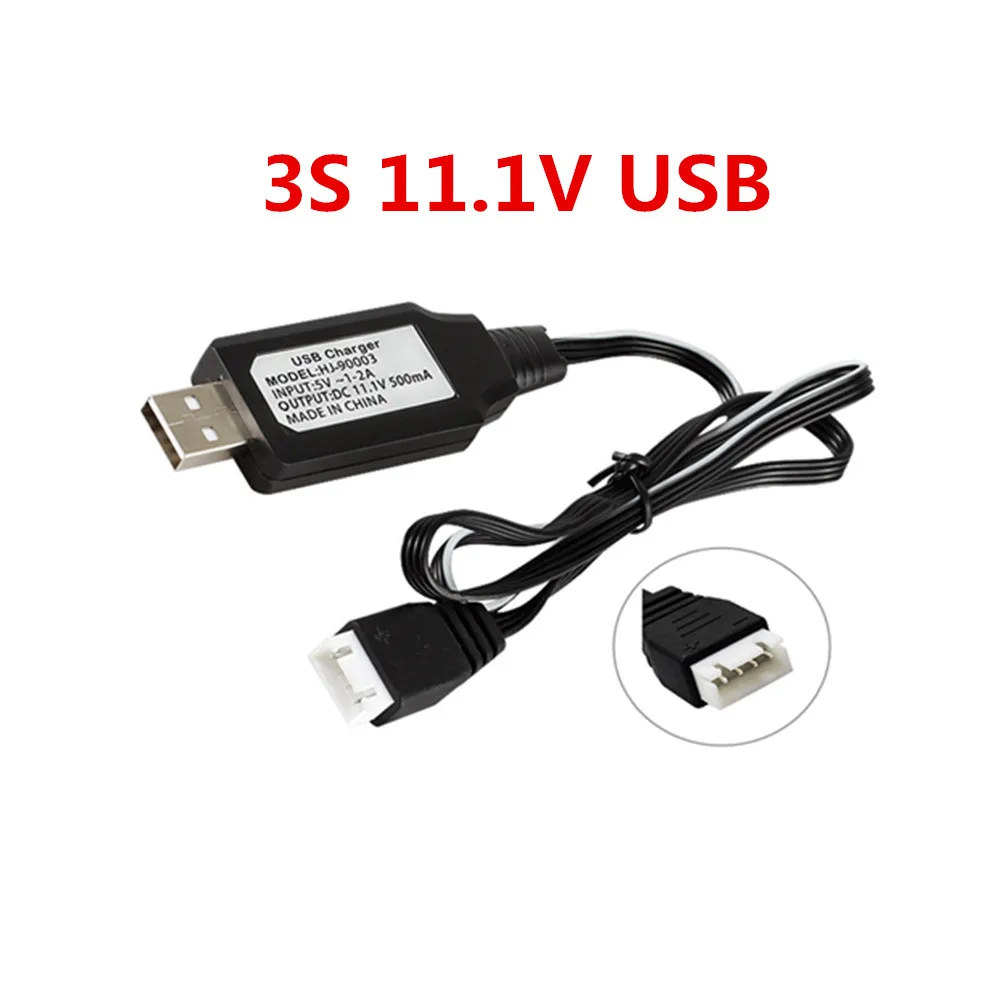 7.4V/7.6v 11.1v/11.4v Lipo Battery charging Parallel line cable USB 2S 3S balance charger B3 B3S