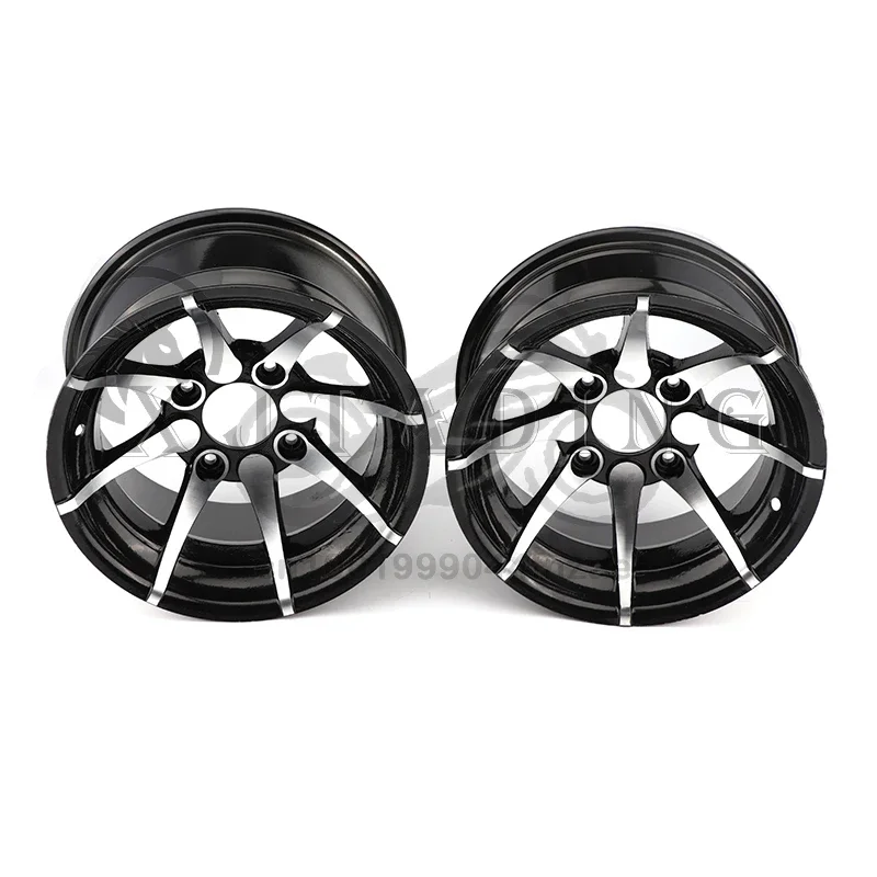 2pcs 12-inch aluminum alloy wheels for four-wheel ATV off-road vehicle sightseeing vehicle all-terrain vehicle front/rear rims