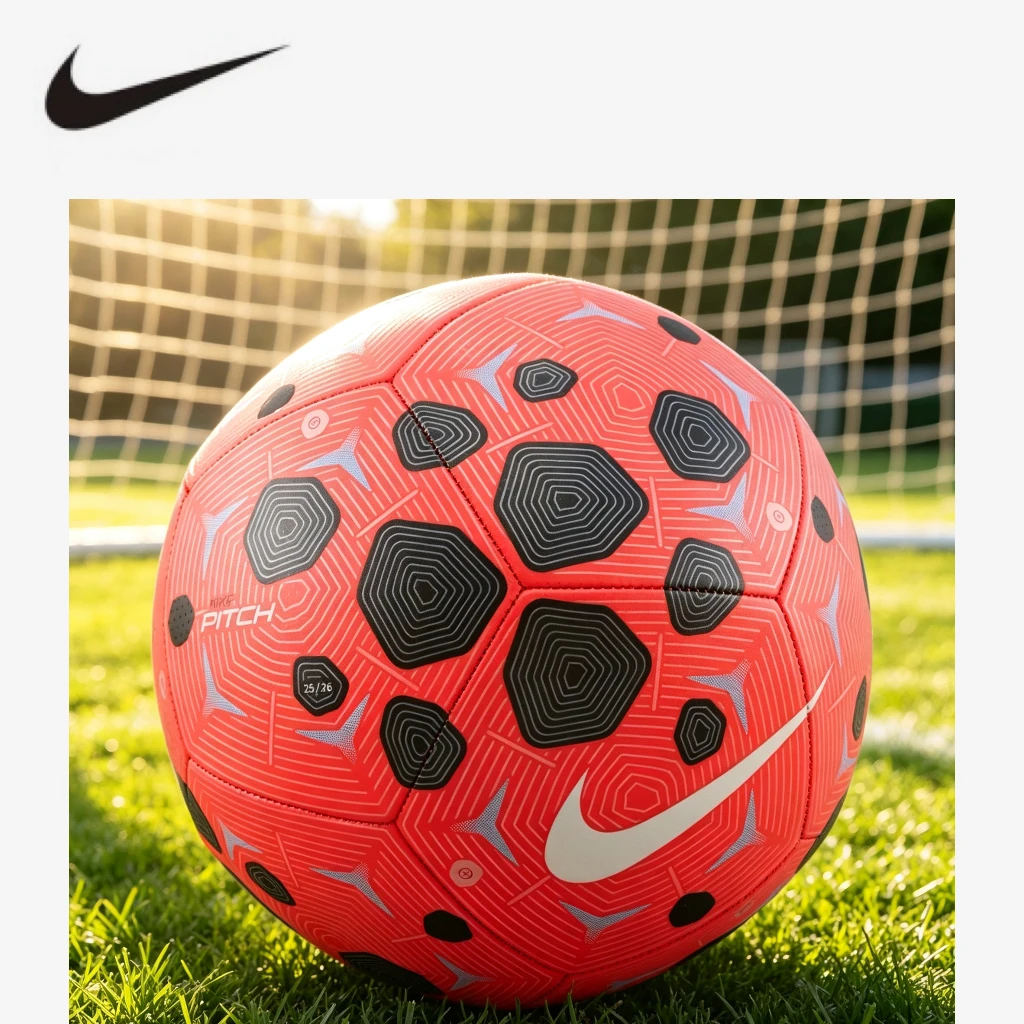 

NIKE OUTLETS Practical Football Autumn Training Durable Match Ball NIKE PITCH HV6249-635