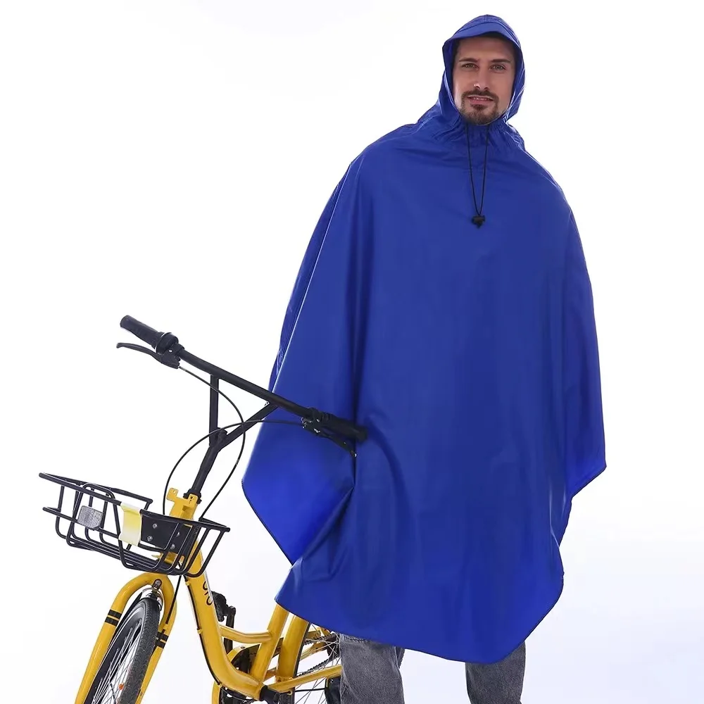 Raincoat,Motorcycle Bicycle Hooded Rainwear,Cycling Rain Poncho,Rain Cape Poncho,Hooded Windproof Rain Coat,Moto Scooter Cover