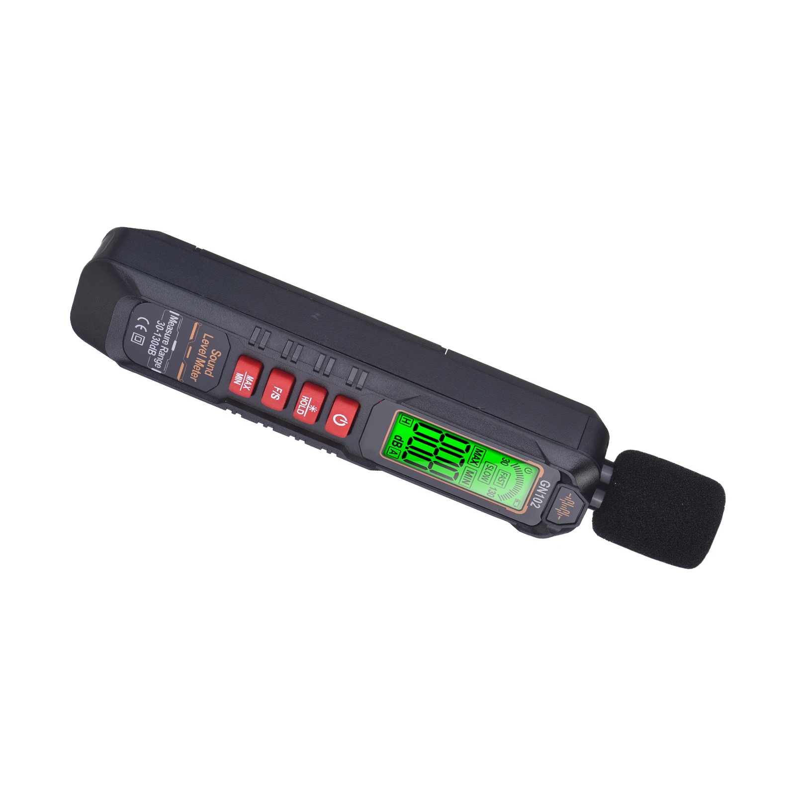 Digital Decibel Meter Sound Level Meter 30-130dB Noise Tester with LCD Screen Data Hold Auto Power Off Portable Sound Meter