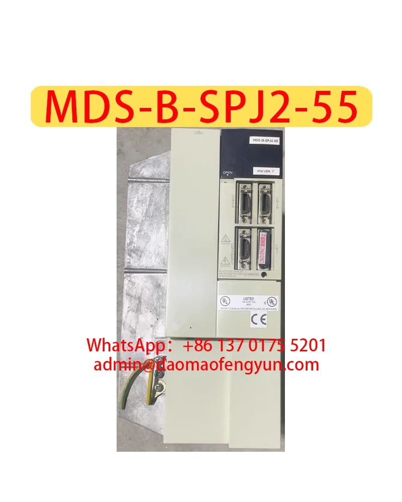 

MDS-B-SPJ2-55 Used Servo Drive，MDS B SPJ2 55，Fast shipping