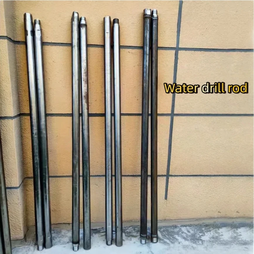 1m Water Drill Extension Rod, Heavy-Duty Core Drill Adapter, for Concrete/Pipe Installation
