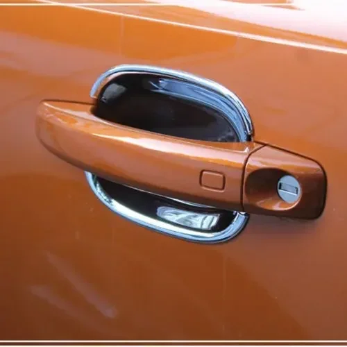 For Audi Q5 2009-2016 ABS Chrome Side Door Handle Cover Trims & Door Bowl Cover Car Styling 2010 2011 2012 2013 2014 2015