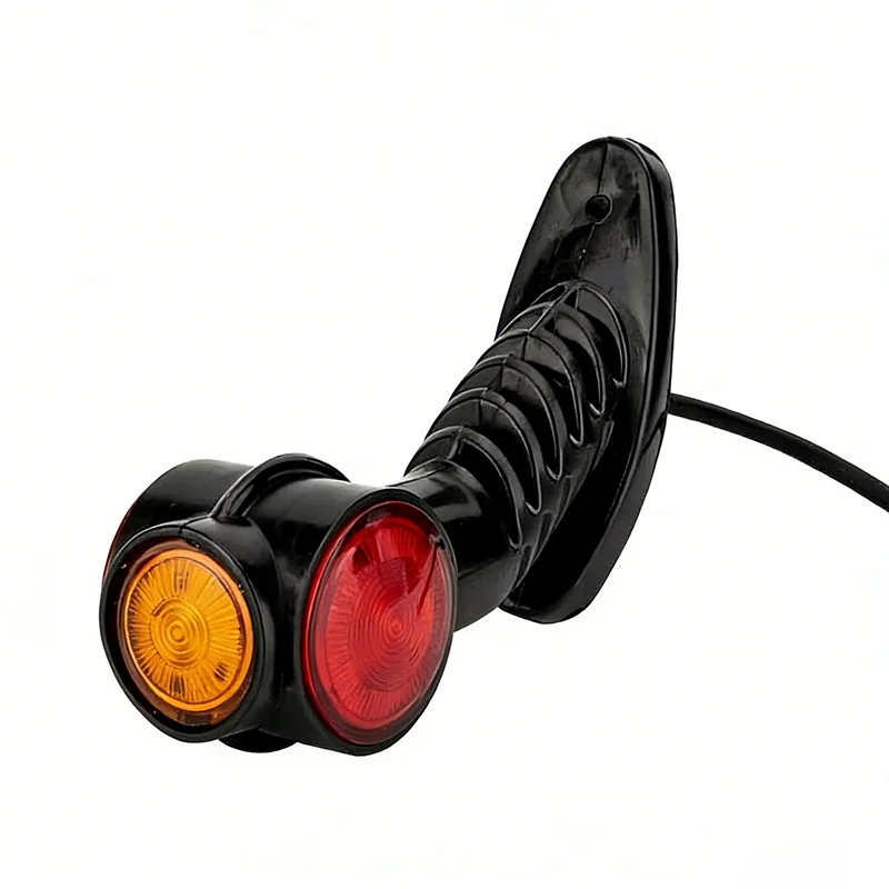 2PCS LED Trailer Lights Car Side Marker Light 12/24V Waterproof Truck Trailer Side Lights Outline Indicator Signal Lamp for Car
