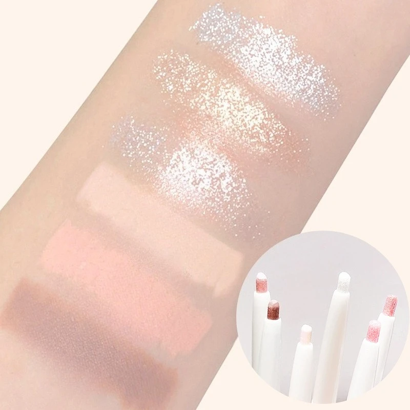 Under Eye Liner Pencil for Contour Glitter Easy To Use for Woman Natural 3D Eye Look Beginner Friendly All Day Wear Makeup Tool
