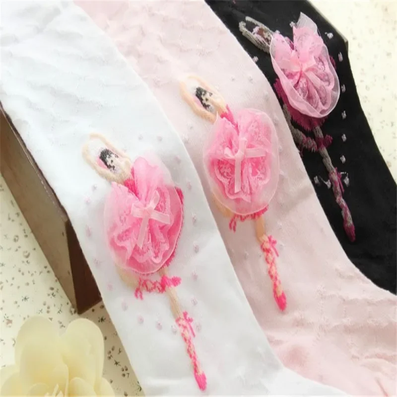 

New Arrival Spring Cotton Girl Ballet Dance Tight Cute Kids Velvet Soft Stocking Children Princess Pantyhose Sock