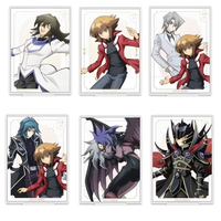 Yu-Gi-Oh! GX Acrylic Stand Anime YuGiOh Manjoume Jun Yuki Stand Model Plate Decoration Originality Desk Figure Display Toy Gift