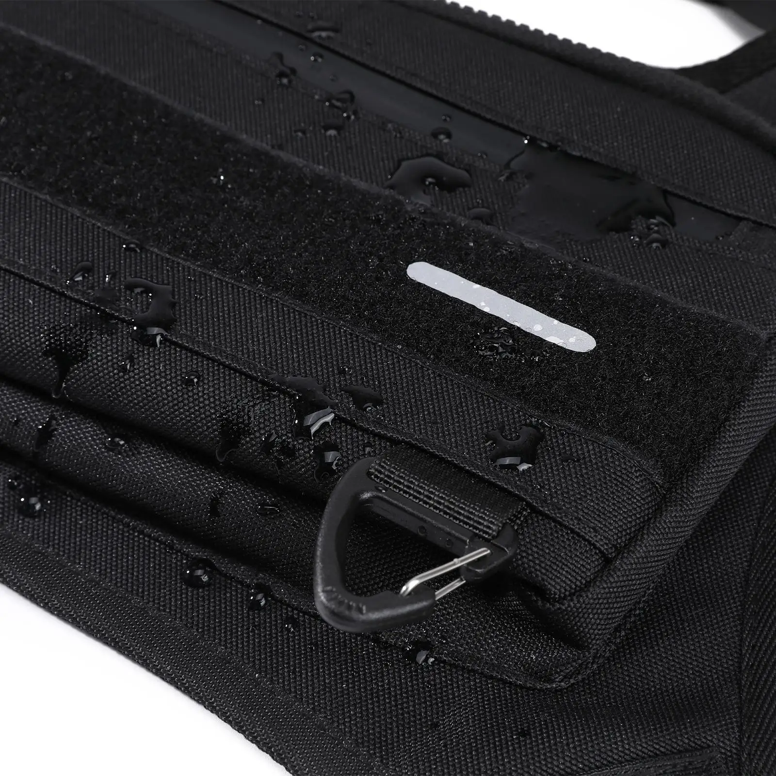 حقيبة صدر للكتف قابلة للتنفس ومقاومة للماء لركوب الدراجات والمشي لمسافات طويلة كاجوال باللون الأسود