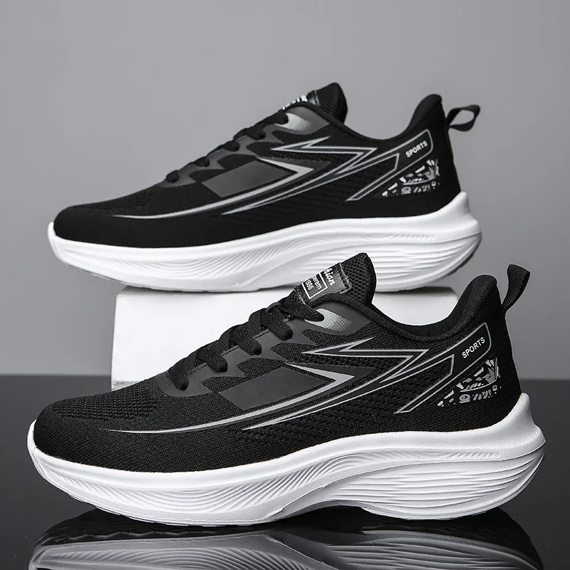 

Мужская спортивная обувь, новинка 2023 года, дышащая удобная обувь для подростков, уличная противоскользящая обувь для бега, фитнеса, повседневная одежда, мужские кроссовки для бега