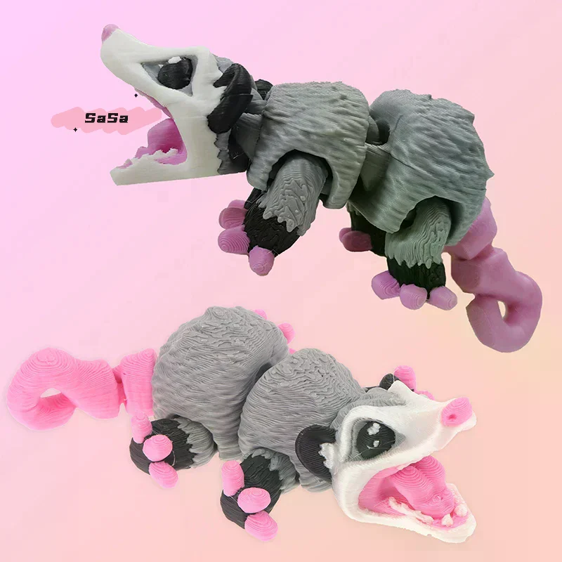 Opossum Articulated 3D Printed - 3D Printing Article 评论和价格