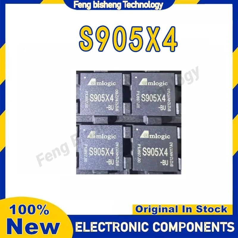 1PCS New Original IN STOCK S905X4 BGA Chips LCD tablet video decoding SOC motherboard processor chip ic