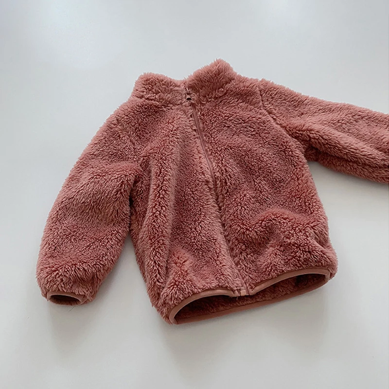 Cappotti per bambini capispalla per bambini per ragazzo autunnale giacca in pile addensata calda giacche per neonate abbigliamento invernale per