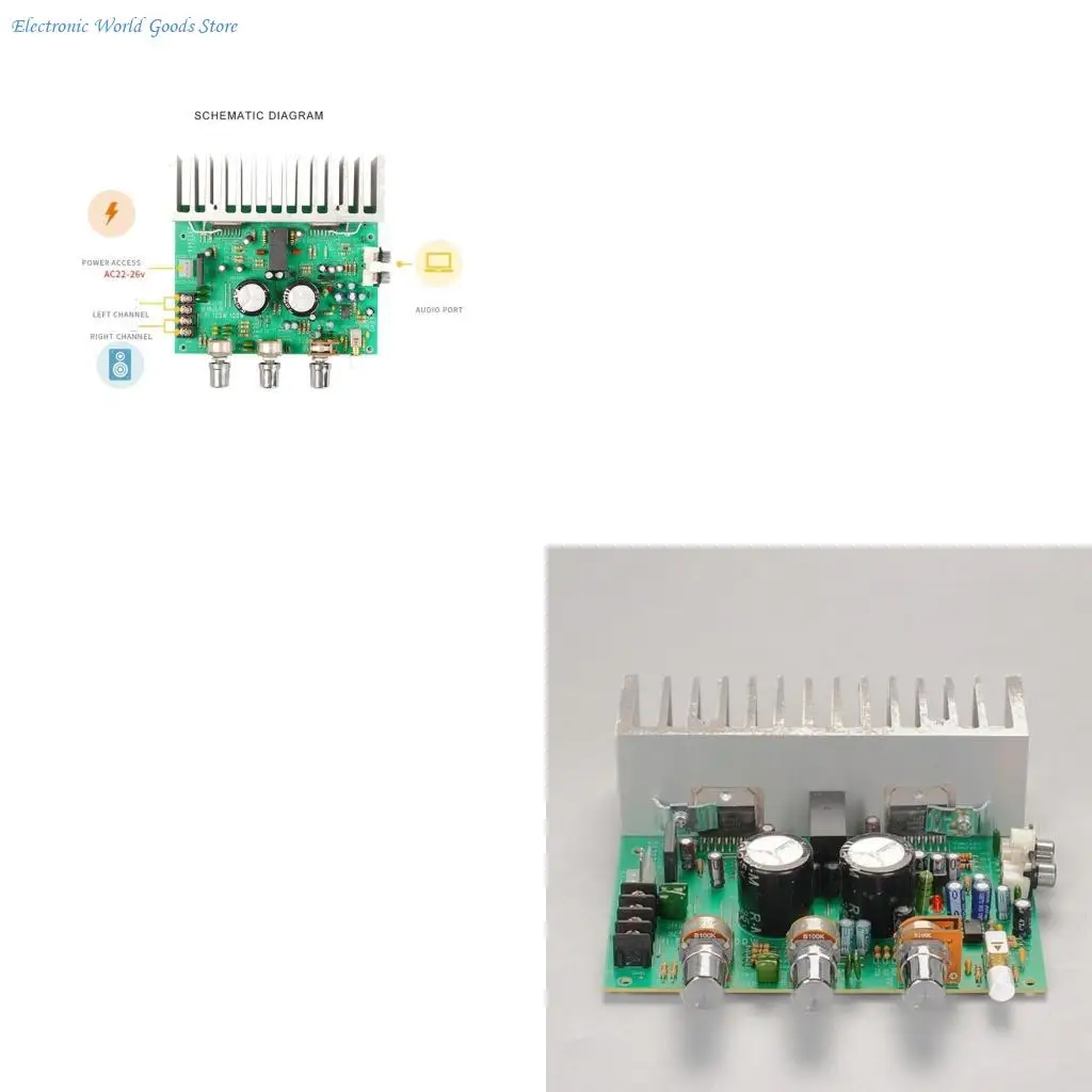 A3PD TDA7293 Double…