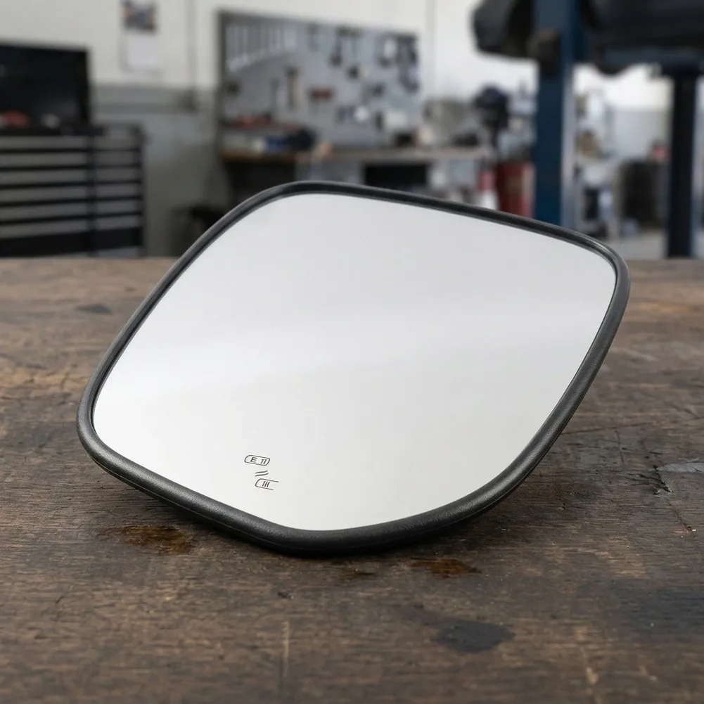 Blind Spot Replacement Heated Mirror Glass Structural Integrity As Shown In The Pictures For Rainy Day Driving