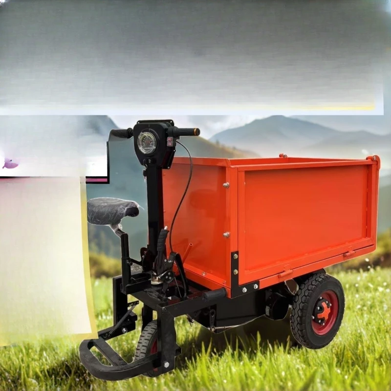 Carrello elettrico a secchiello per auto a secchiello grigia