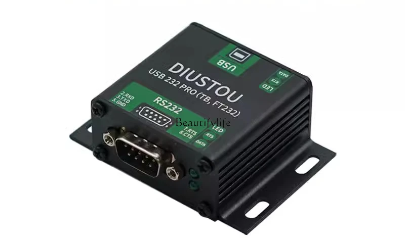 

USB to RS232 serial port module DB9 pin male, industrial grade, power isolation, signal isolation