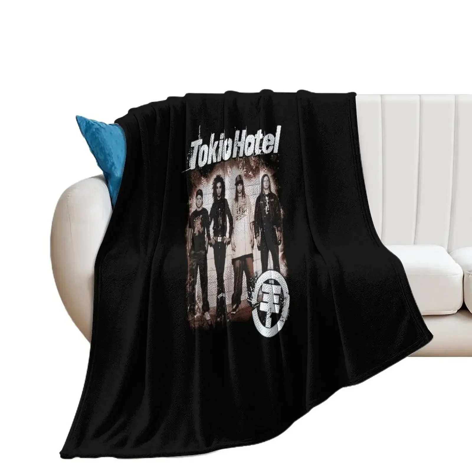 

Vintage Tokio Hotel Throw Blanket Sofa Cute Blankets For Sofas Blankets