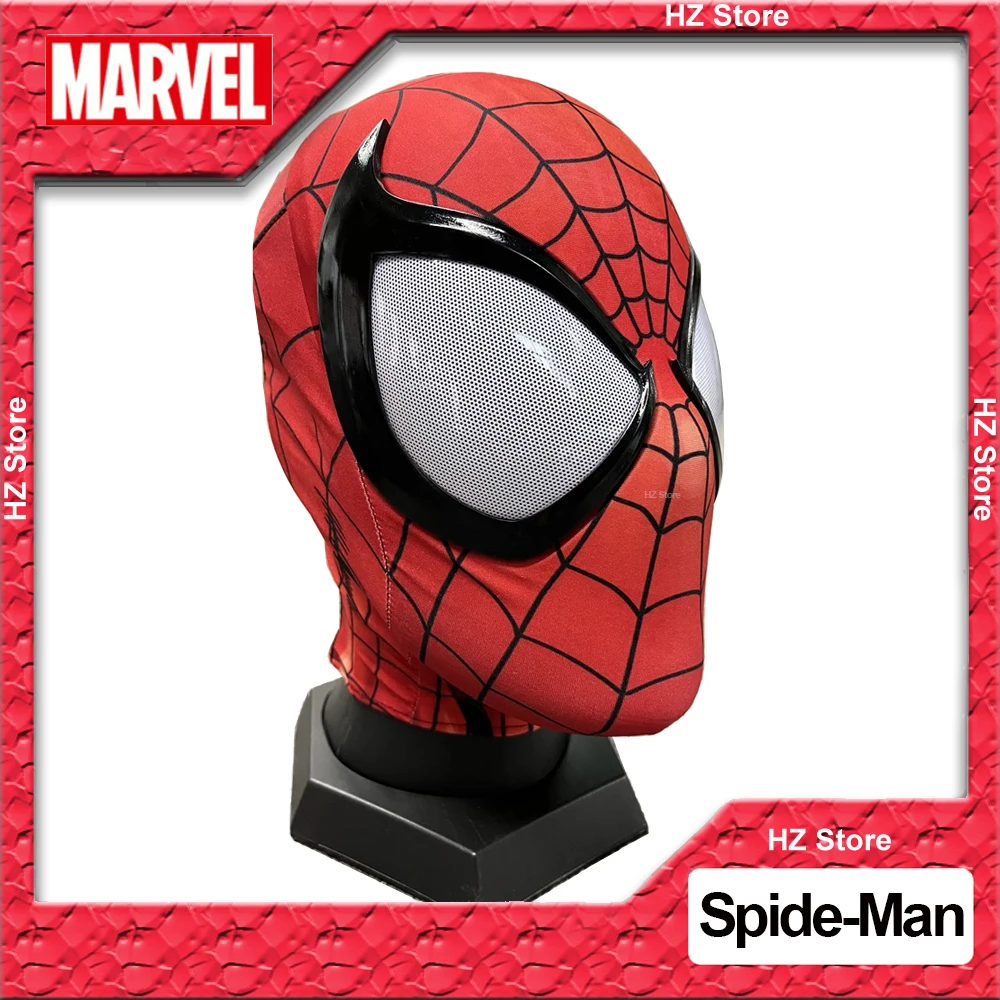 

Marvel New 1:1 3D Ultimate Spider-Man Mask with Faceshell & Lenses Handmade Spiderman Mask Superhero Cosplay Movie Restoration