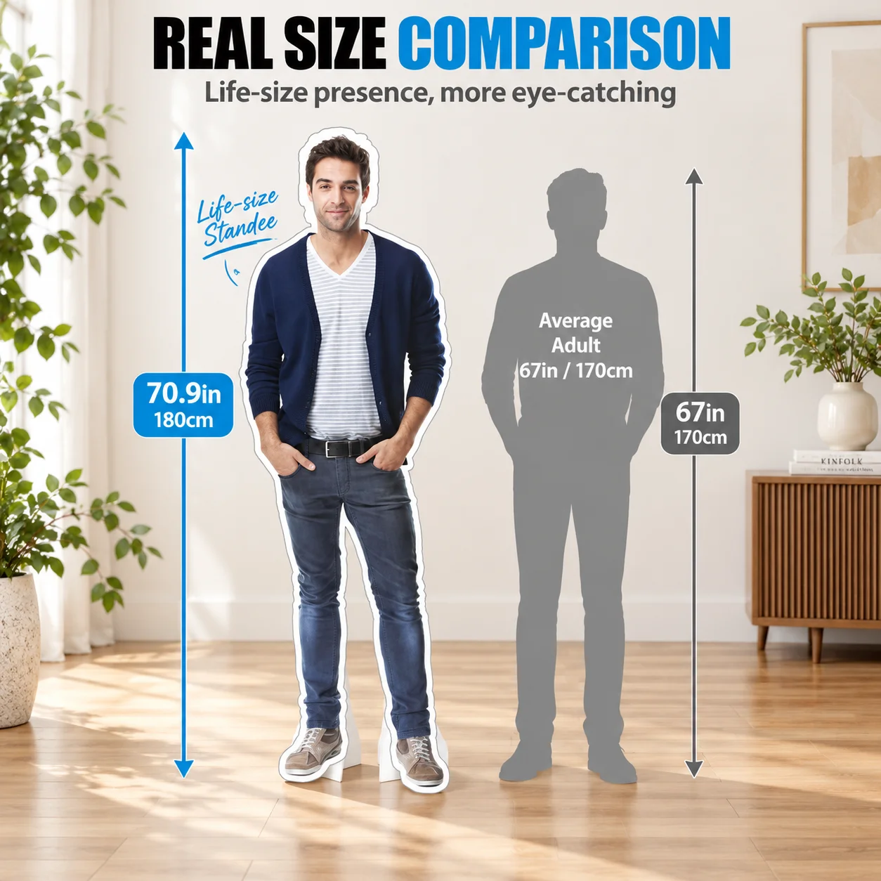 Custom Standee, Wedding Sign. Photo Booth Prop, Event Decoration. Custom Printed KT Board Person Cutout for Wedding Birthday Par