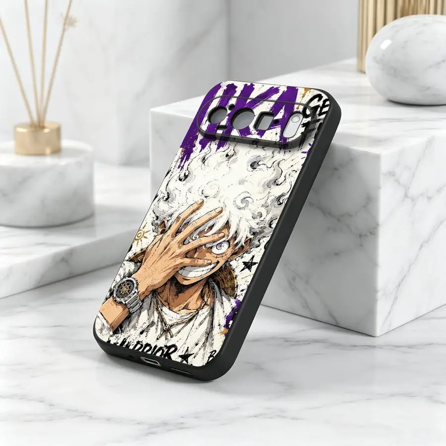 Luffy und Zoro Graffiti-Hülle für Google Pixel 11 Pro 10 9 Pro XL 7a 9a 11ProXL 6 7 8 Pro 6a 10a 8a Handyhülle