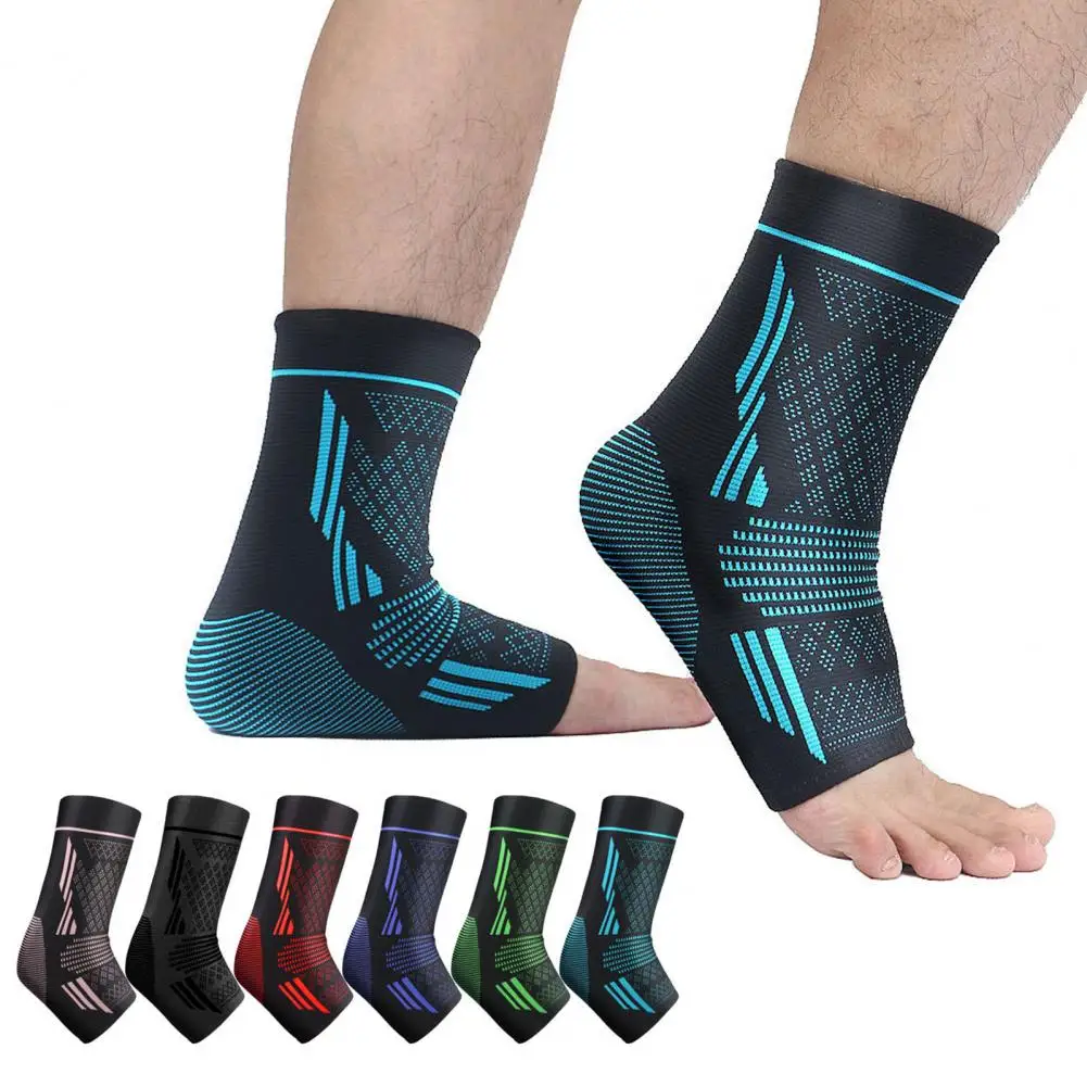 

1 Pc Ankle Support Sleeve Elastic Compression Strap For Arthritis Achilles Tendonitis Plantar Fasciitis Joint Pain Ankle Braces