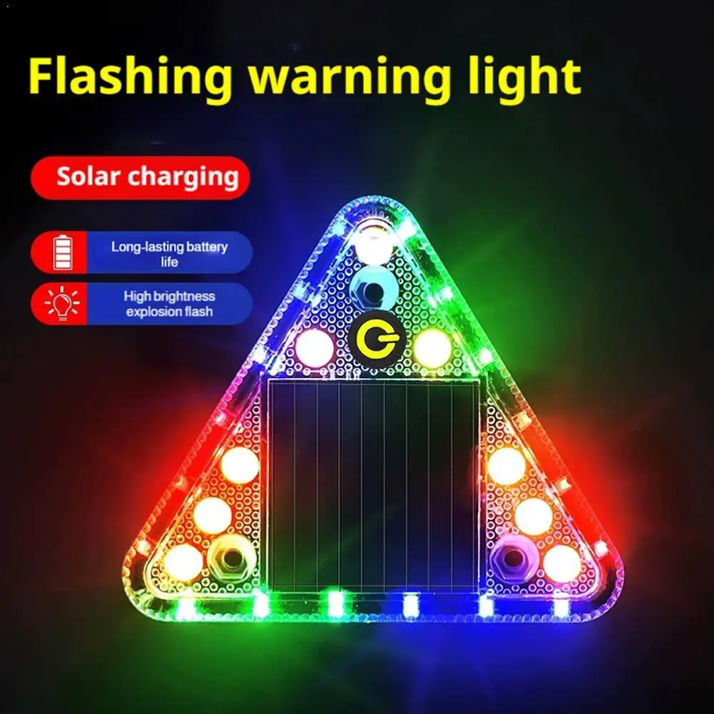 

Светодиодная панель-стробоскоп для грузовиков на солнечной батарее, предупреждающий фонарь, противоаварийный задний мигающий фонарь, аварийный сигнальный фонарь для грузовиков и автомобилей