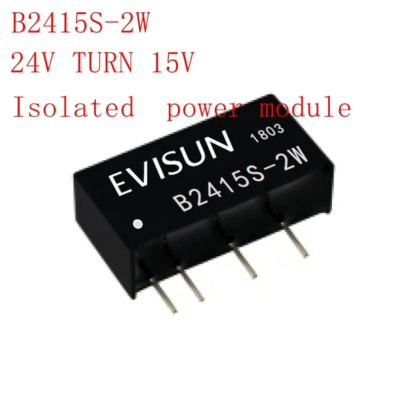 Fuente de alimentación de aislamiento, 5-50 piezas, nuevo, Original, B2415S-2W, B2415S, 2W, B2415, 24V a 15V