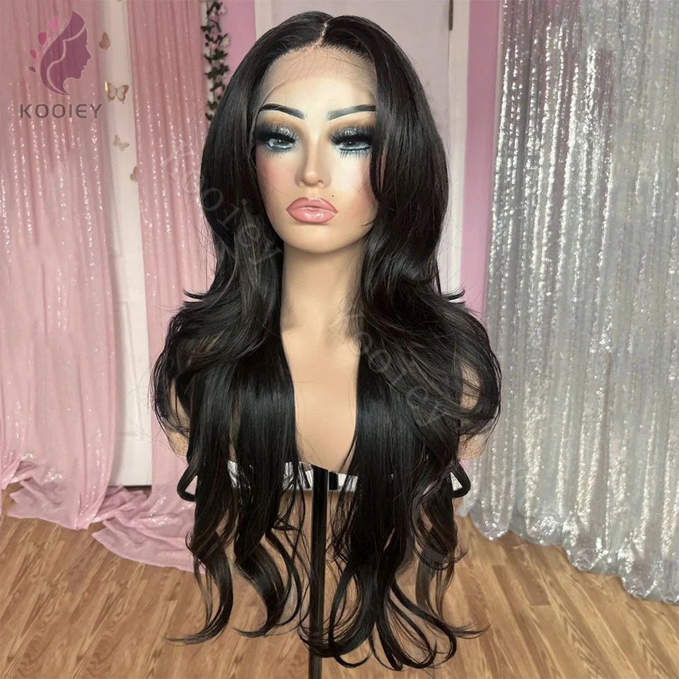 Natural Wave 5x5 Silk Top Wig Pre-Plucked Hd Transparent Full Brazilian Remy Hair Wavy 13x4/13x6 Lace Frontal Human Hair Wigs