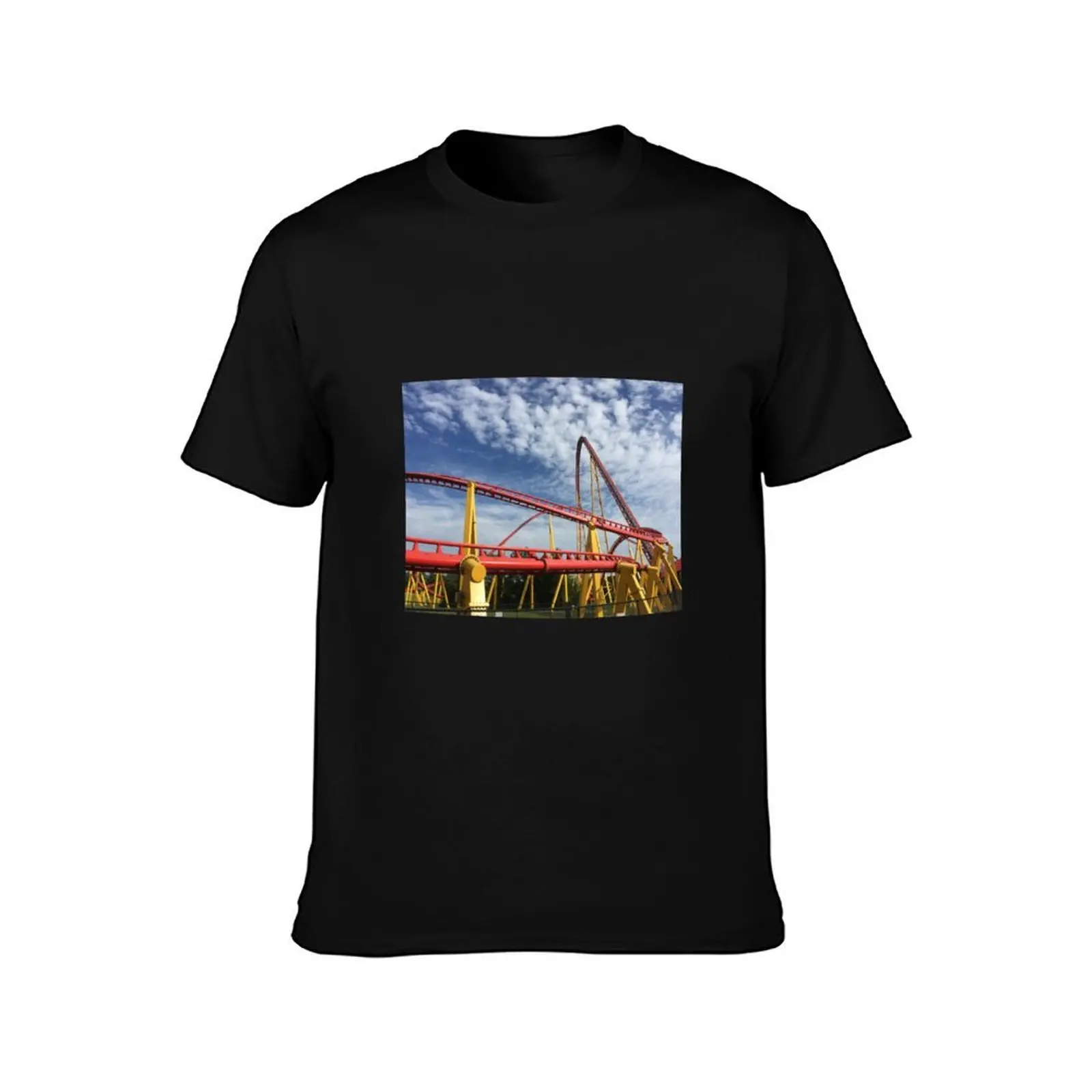 Intimidator 305 Premium Scoop T-Shirt, Summer Casual Cotton Tee, Oversized Streetwear Tops, Vintage Graphic Print, 100% Cotton