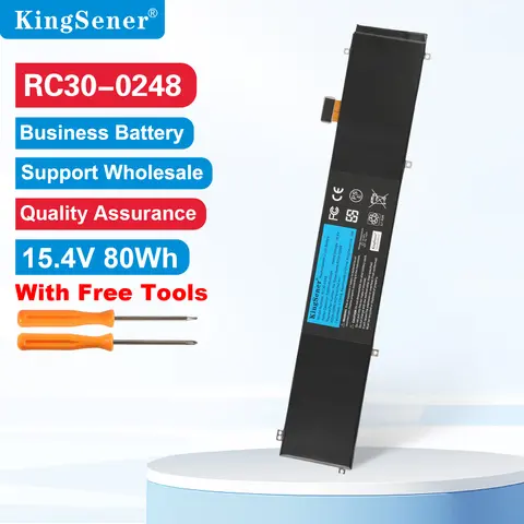 KingSener RC30-0248 New Laptop battery For Razer Blade 15 Elite version 2018/2019/2020/2021 RZ09-0313 RZ09-0301 RZ09-03015 0367