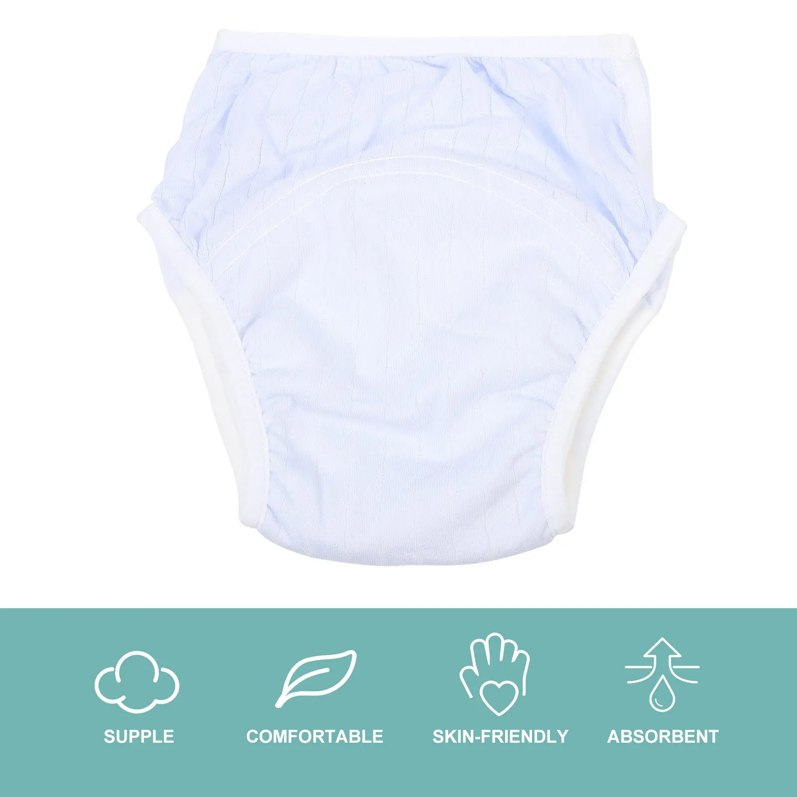 Baby Training Pants Comfortable Elastic Waist Breathable Anti-Leak Toddler Potty Training Underpants Infant Underwear