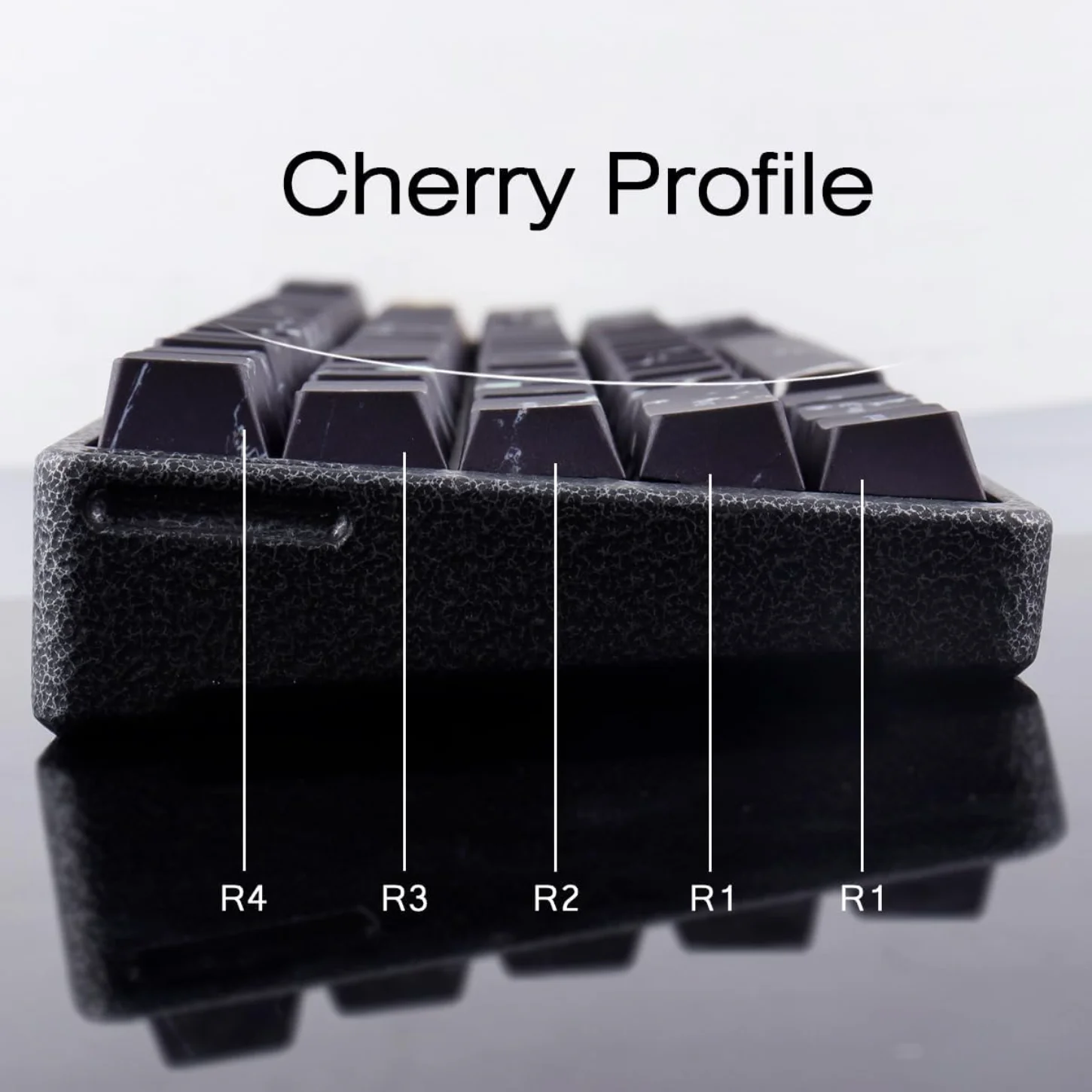 Marble, Creative and Personalized Cherry Keycap PBT 130 Keys, Customized for 60/84/98/108 Mechanical Keyboards