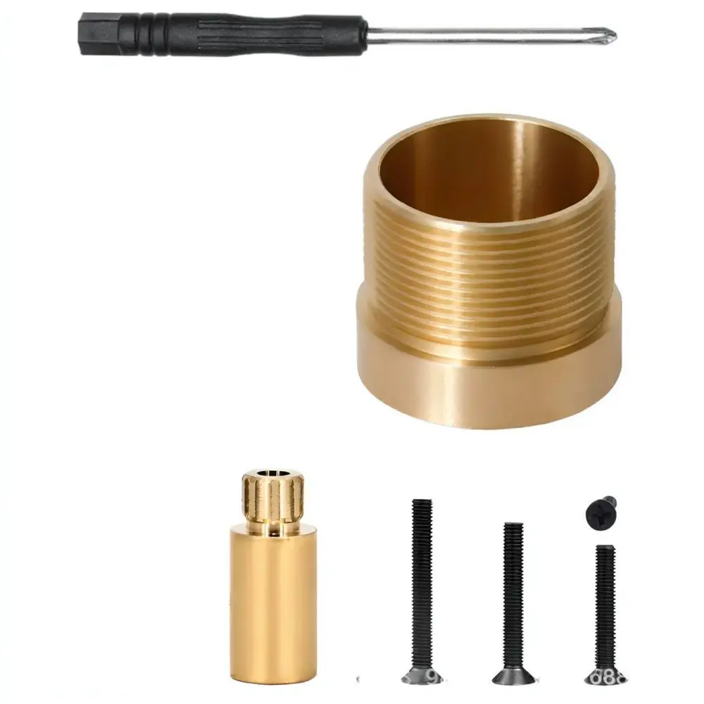 Hidden Shower Faucet Extension Joint Solid Brass 12 Teeth Connector For Bathroom Plumbing Installation Replacement Parts