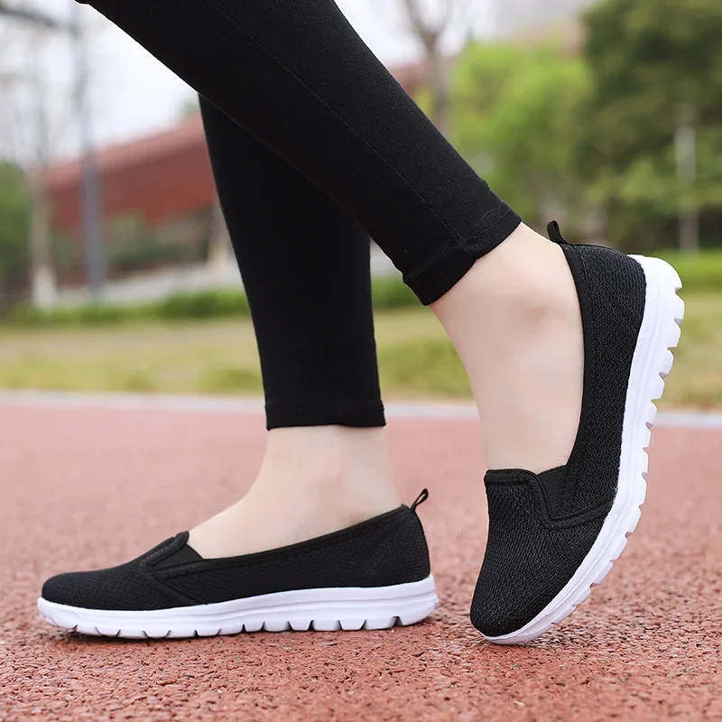 Ballet Flats Mesh Large Number Womens Sneakers Designer Luxury 2024 Women Vulcanize Shoes Chic And Elegant Woman Shoes Tennis