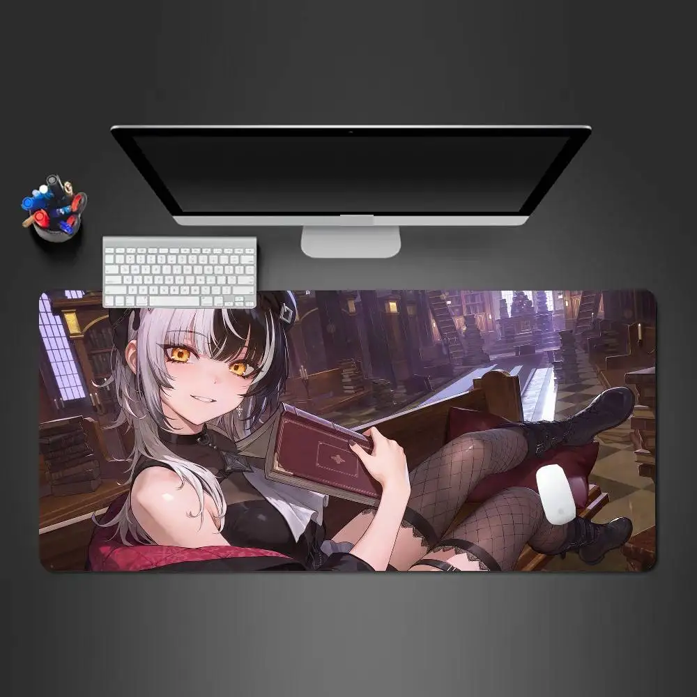 Shiori Novella Anime H-hololive Mousepad Non-slip Suitable For Office Computers Laptops E-sports Game Desk Mats XXL Keyboard