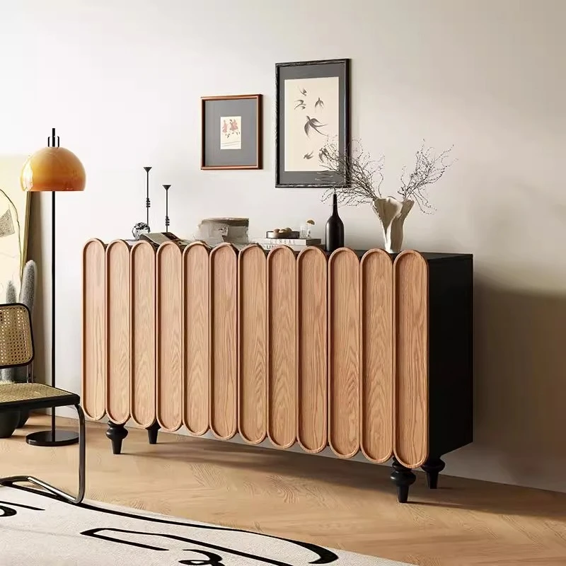 

Французский ретро-сервант для столовой, антикварный шкаф для прихожей, настенный шкаф для гостиной, декоративный шкаф для хранения.