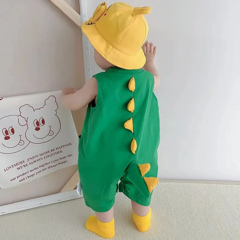 Baby 100% Cotton Cute Animal Bodysuit Onesie for Kids - Soft Lightweight Unisex Infant Role Play Outfit Halloween Party Costumer