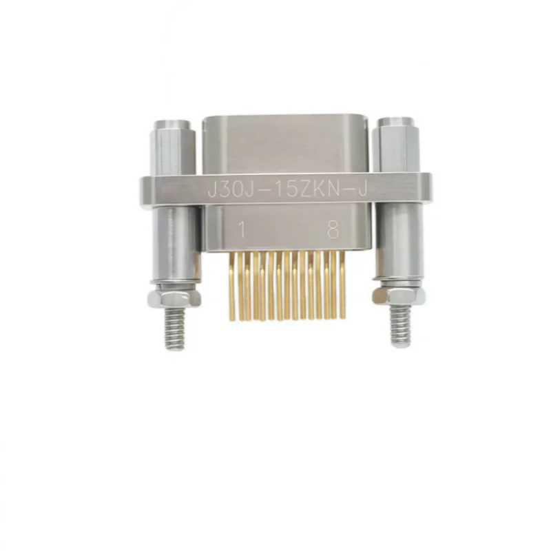 J30J-15ZKN-J, J30J-15TJN-J 1.27X2.54 Spacing Connector, 15-core Rectangular