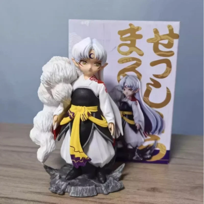 日本のアニメ周辺グッズ 犬夜叉 殺生丸 フィギュア 可愛い子供時代の像 モデルフィギュア デスクトップ飾り 男の子へのプレゼント