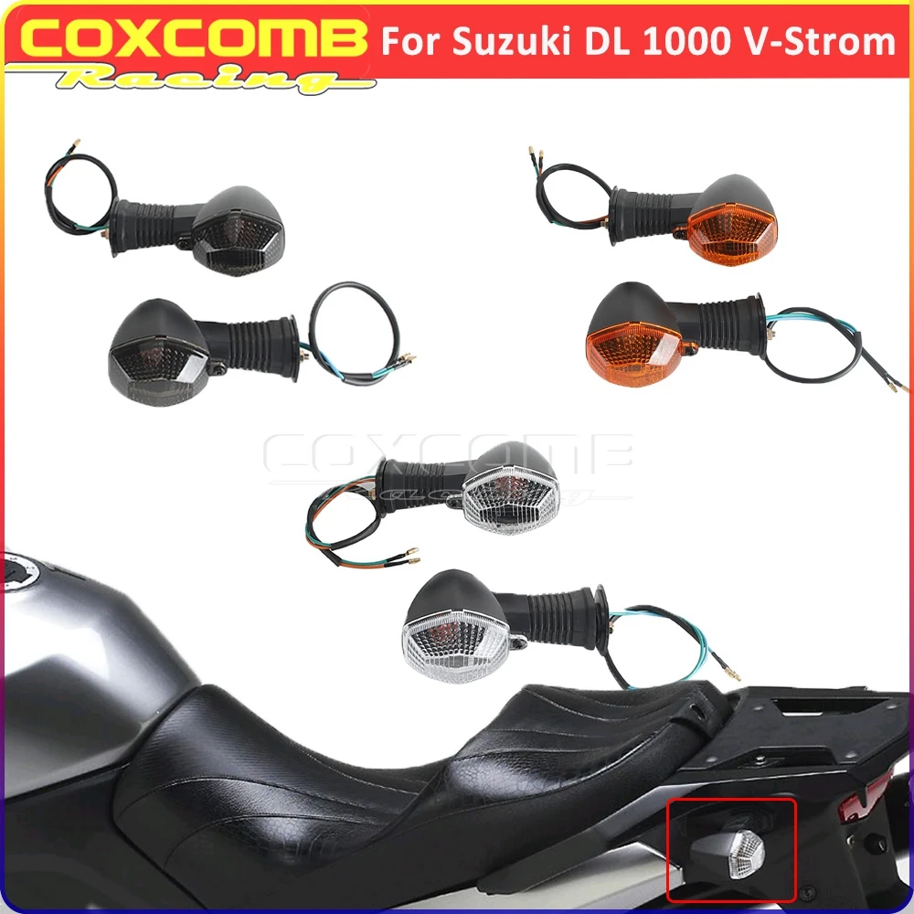 

For Suzuki DL 1000 650 DL1000 06-12 DL650 04-11 Turn Signals Lamp Motorbike Rear Turn Signal Light Lighting Waterproof Indicator