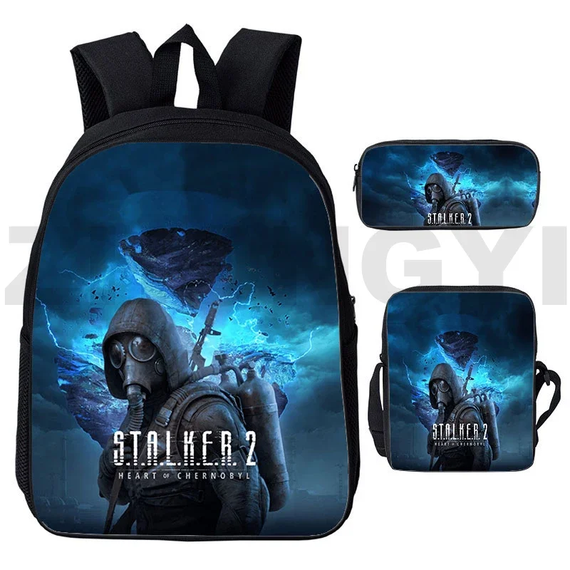 

S.T.A.L.K.E.R. 2 Backpacks for School Teenagers Girls Anime Shooting Stalker 2 Shadow of Gun Bag Men 3D Fashion Game Bookbag