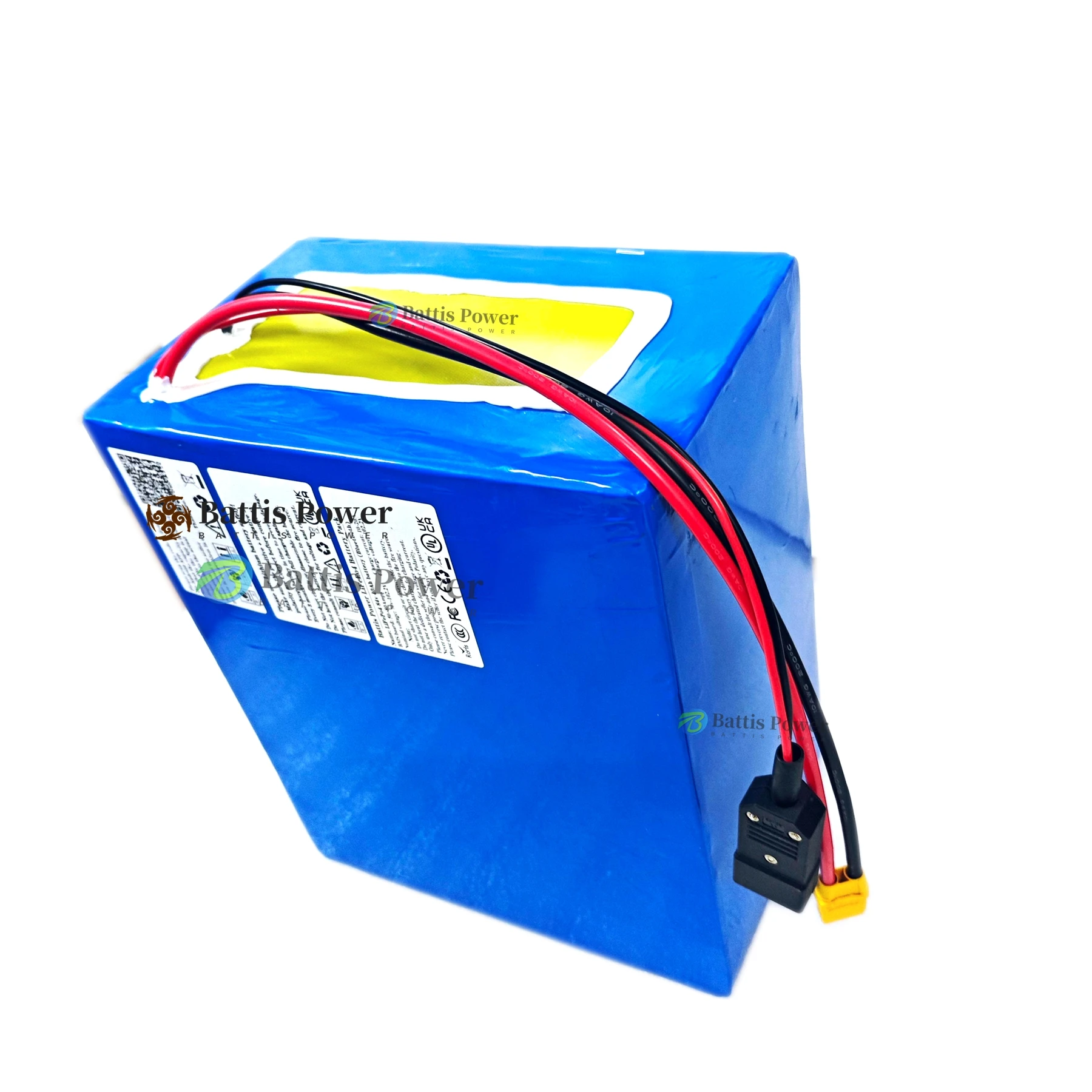 Bateria recarregável de íon de lítio 36v 50ah 36v com 10s bms para bicicleta scooter ev motor bicicleta elétrica ebike + carregador 5a