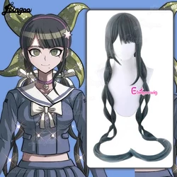 Ebingoo 120センチメートルdanganronpa chabashira kuugenコスプレウィッグchabashira kuugenロールプレイスタイル編組髪衣装