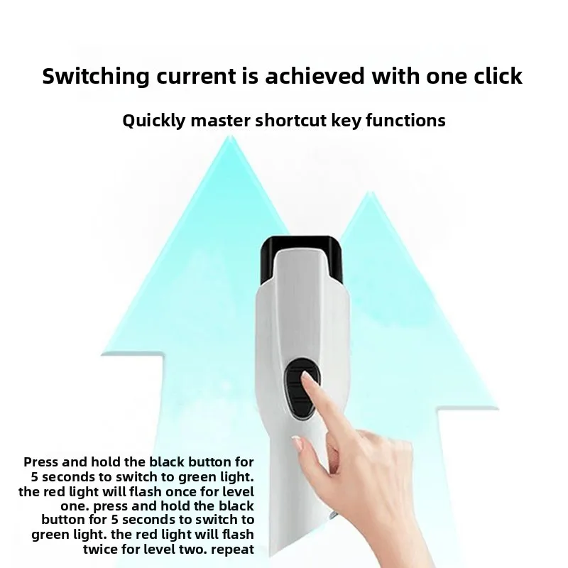 مسدس شحن خالي من التأريض كومة شحن منزلية أصلية معيار وطني محمول عالمي متين جديد #3