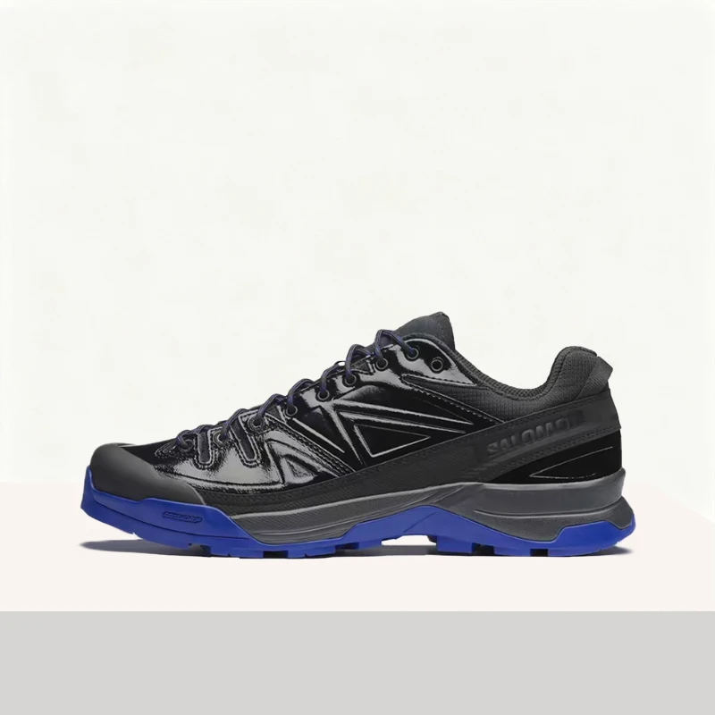 Salomon X-ALP LTR Minimalist,Versatile,Stylish, Comfortable, High-Quality Low-Top Hiking Shoes (Unisex) in Black and Blue 479694