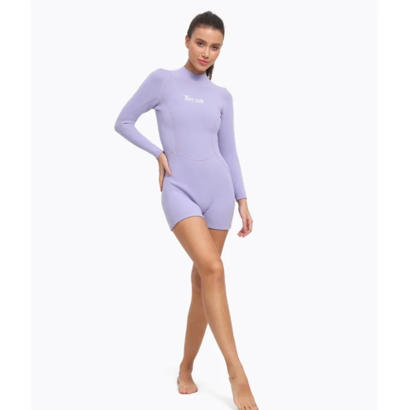 3 مللي متر نسيج النيوبرين كم طويل الدفء Spearfishing السباحة بدلة غطس الغوص التجديف الغوص الانجراف بذلة