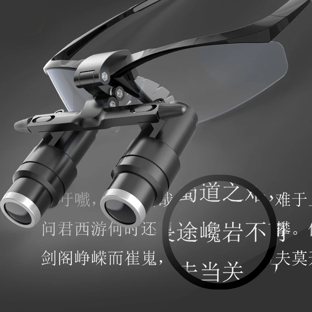 CE Approved FD-501K-1 4X 5X 6X Magnifier One-way Screw Thread Loupe Frame-type Kepler Medical Surgical Loupes
